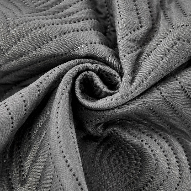 Set con bordo curvo in stile CG19, adatto per camere da letto e soggiorni (1 copriletto + 2 federe, senza anima per piumone o cuscino)_voghion.com