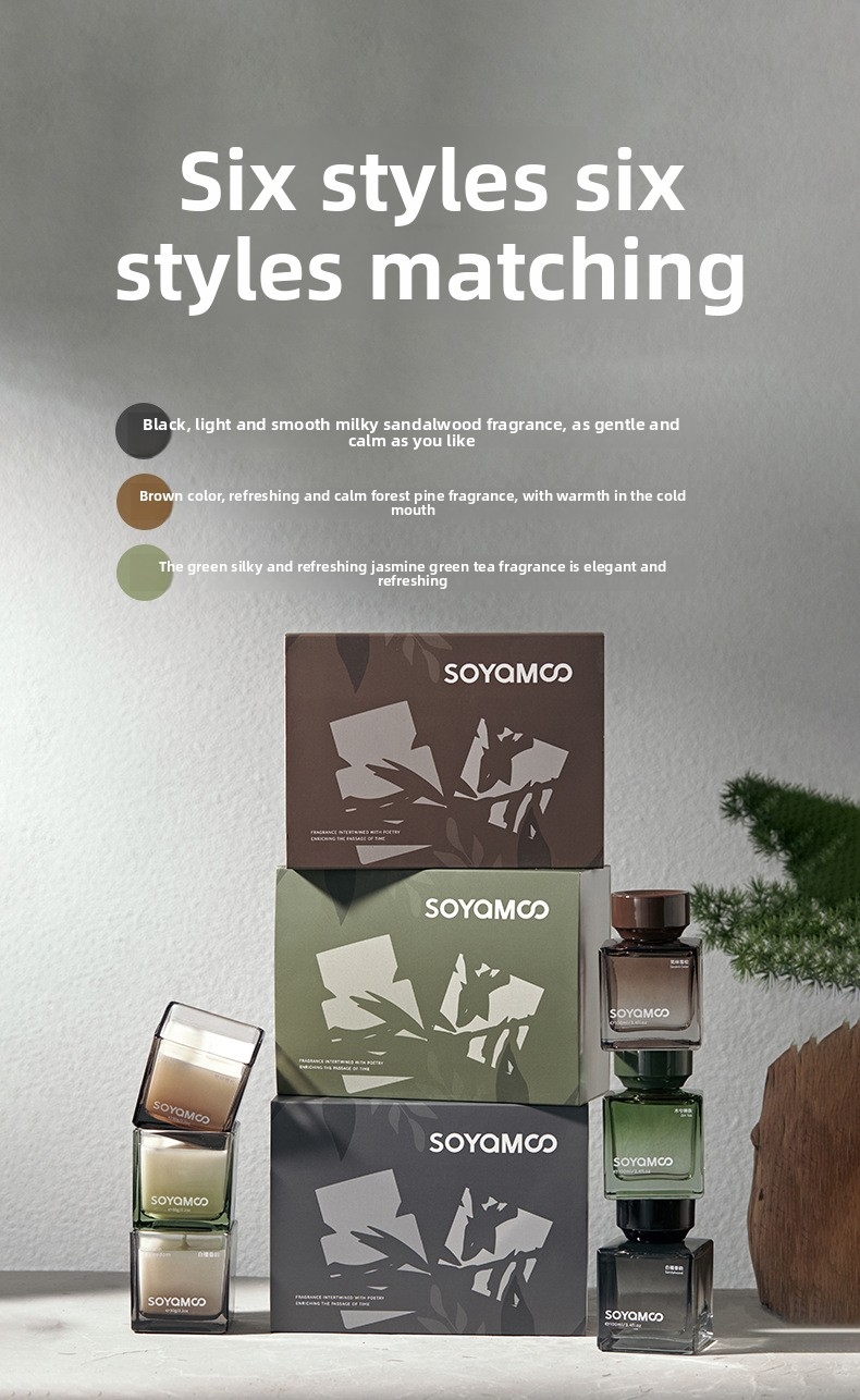 Set regalo di diffusori di fragranze di alta qualità – Collezione di fragranze ispirate allo Zen per la casa e l'ufficio, fragranza di lunga durata_voghion.com