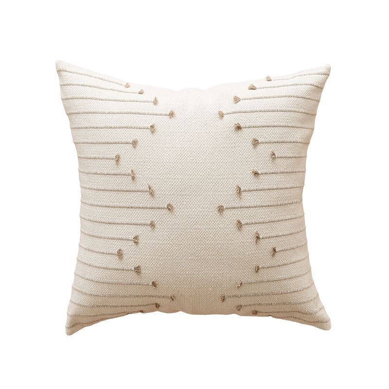 Kissenbezüge-Set aus Baumwolle im Bohemian-Stil – moderne, gestreifte dekorative Kissenbezüge für Sofa, Bett, Wohnzimmer_voghion.com
