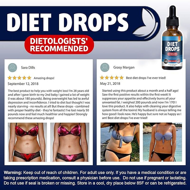 Grenzüberschreitender Export: Körpertropfen zur Nahrungsergänzung (DIÄT-DRPS), 60 ml auf Lager_voghion.com