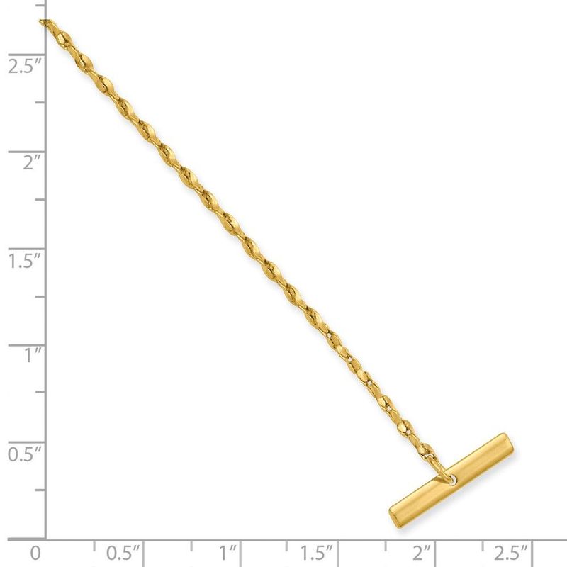 Kelly Waters Gold-plated Nugget Tie Chain_voghion.com