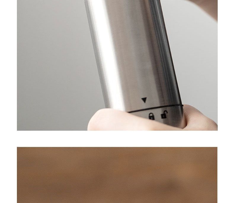 New Triangle Hand Shake Coffee Machine Stainless Steel Bean Pepper Grinder_voghion.com