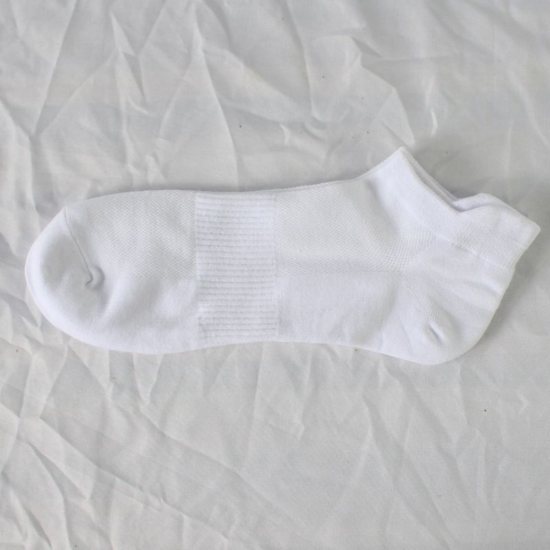Chaussettes de sport grande taille pour hommes, chaussettes bateau en maille fine, chaussettes pour hommes grande longueur, chaussettes en coton_voghion.com
