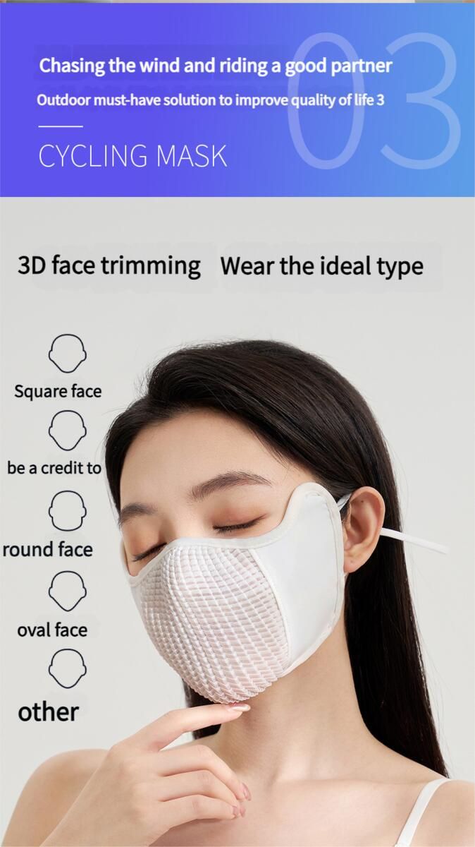 Maschera da ciclismo per uomo e donna, protezione solare UV, adatta per bici da strada, alpinismo, maschera in seta ghiacciata, indossabile con occhiali_voghion.com