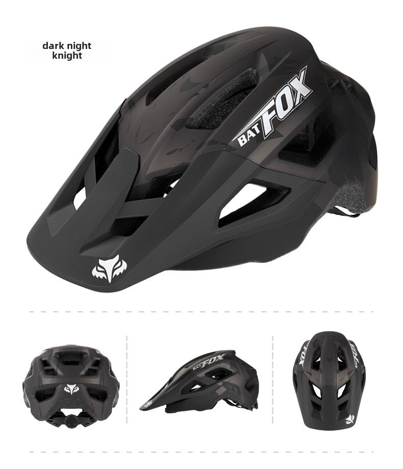 Mountainbikehelm fir Männer a Fraen, Teenager, Erwuessener, Downhill-Vëlo-Fuerkapp. Den Helm ass mat engem Hallefhelm ausgestatt._voghion.com