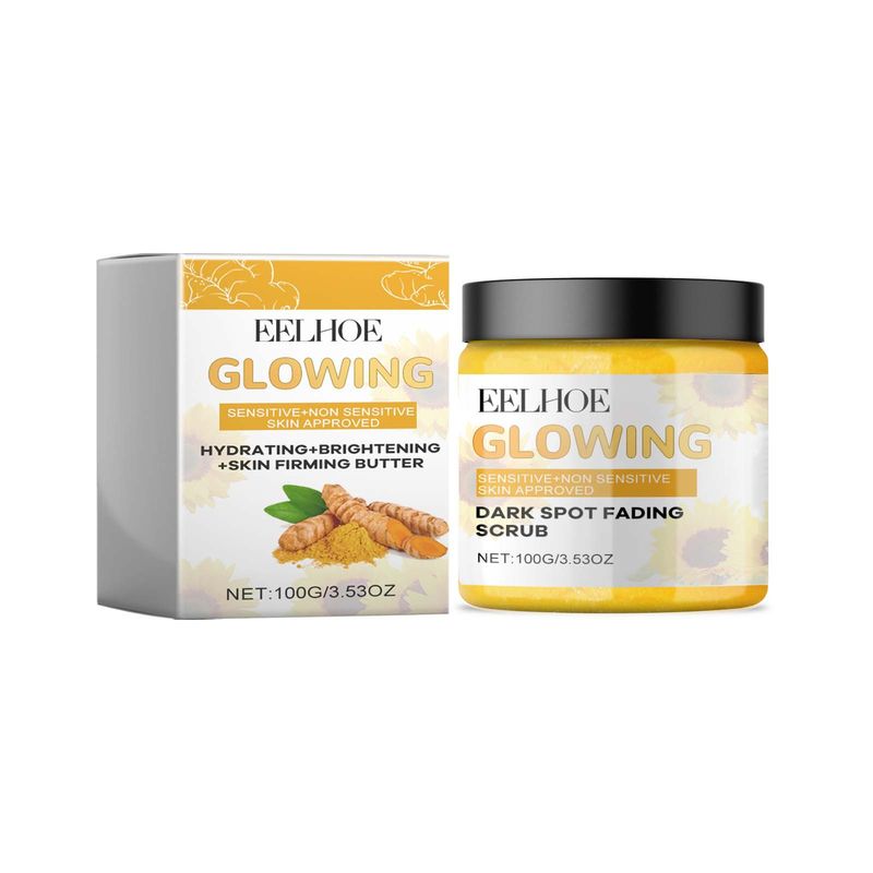 EELHOE Turmeric Exfoliating Facial Scrub For Deep Of Delicate Pores, Beauty, And Cleansing Care_voghion.com