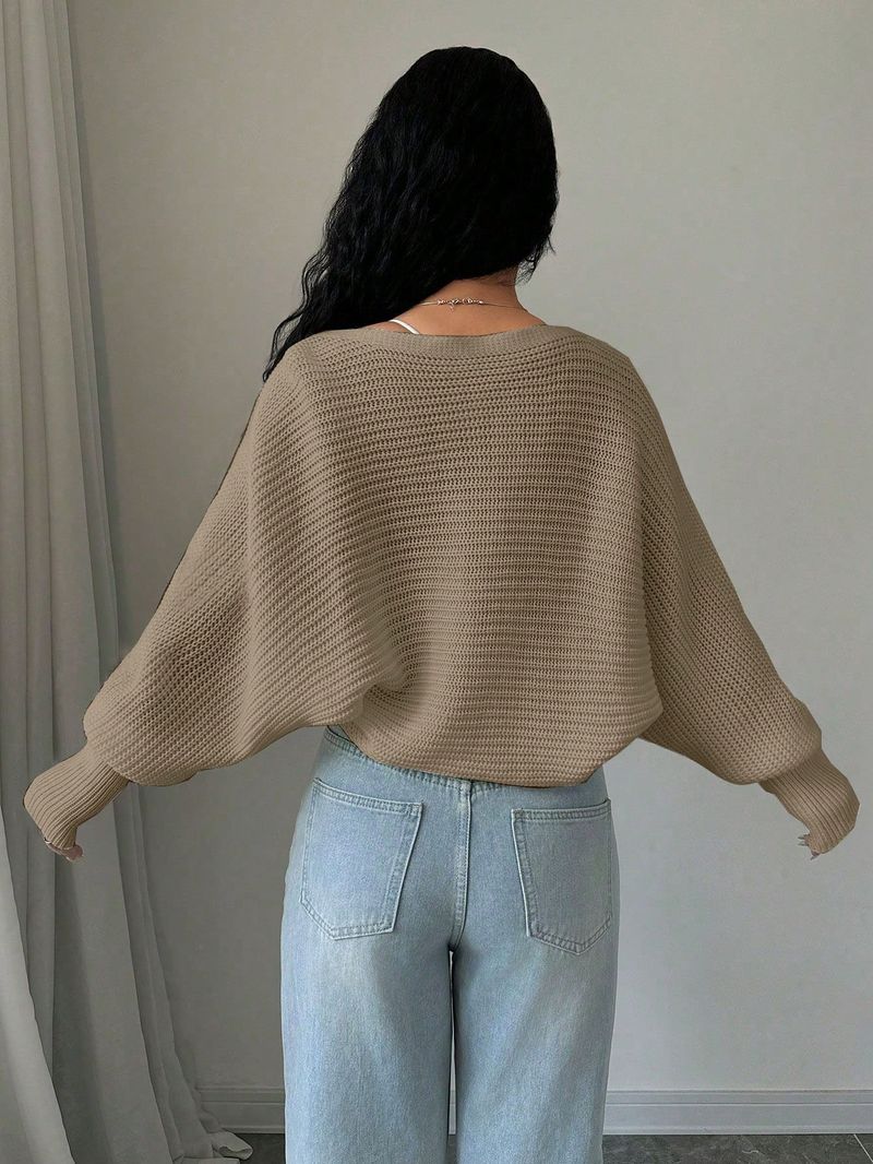 Cardigan leggero da donna con apertura frontale - Maglia a coste a maniche lunghe e vestibilità ampia per primavera e autunno (S-3XL, vari colori)_voghion.com