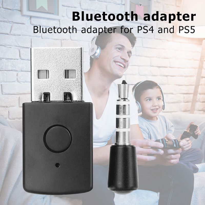 Adaptateur audio sans fil USB compatible Bluetooth 4.0, dongles, récepteur et émetteur pour écouteurs, pour manettes PS4 et PS5_voghion.com
