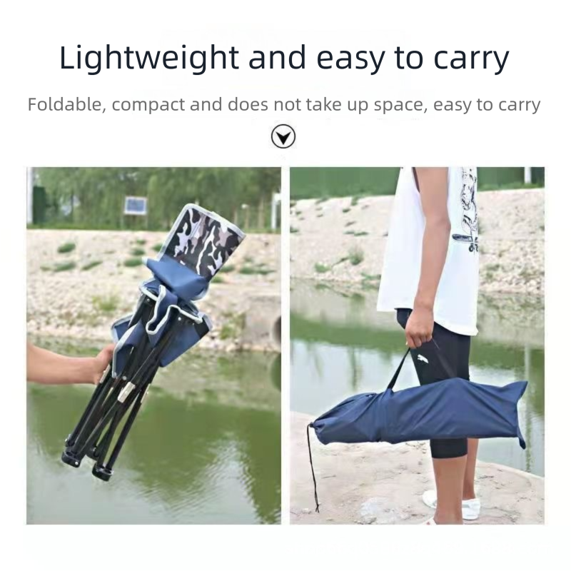 Outdoor Klapp Erhöhte Mond Tragbare Hocker Angeln Strand Tisch Stuhl Camping Ausrüstung_voghion.com