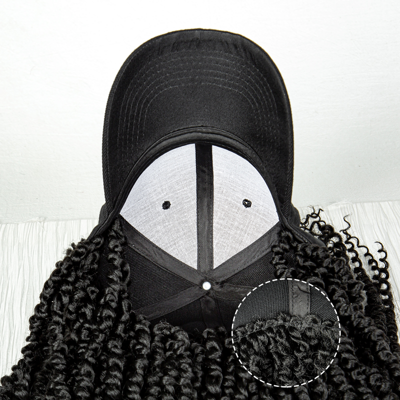 20inch medium length chemical fiber braid cap hair cap screw roll high temperature wire handmade braid African braid_voghion.com