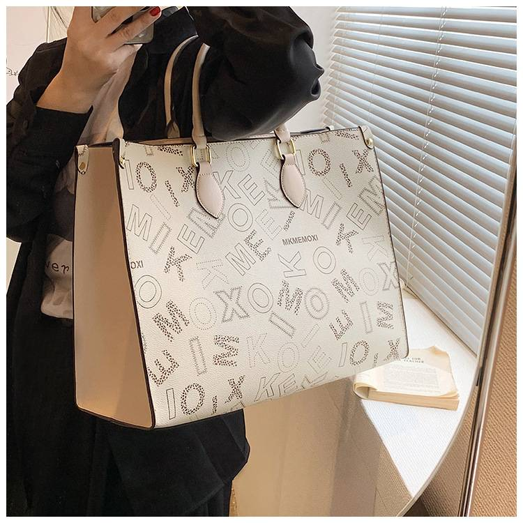 Liicht Luxus Senior Sense Dammetasch Nei Moud Atmosphär Grouss Kapazitéit Presbyterian Tote Bag Handtasch Pendler Dammetasch_voghion.com