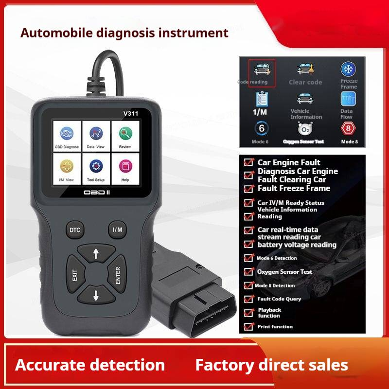 OBD2 bildiagnoseverktøy, diagnostisk verktøy for fjerning av motorfeil_voghion.com