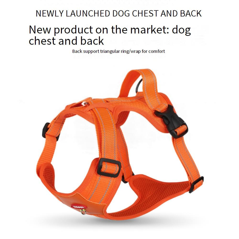 Pet Products Dog Traction Rope Explosion Proof Reflective Pet Chest Harness Medium And Large Dog Anti Breakaway Dog Walking Rope_voghion.com