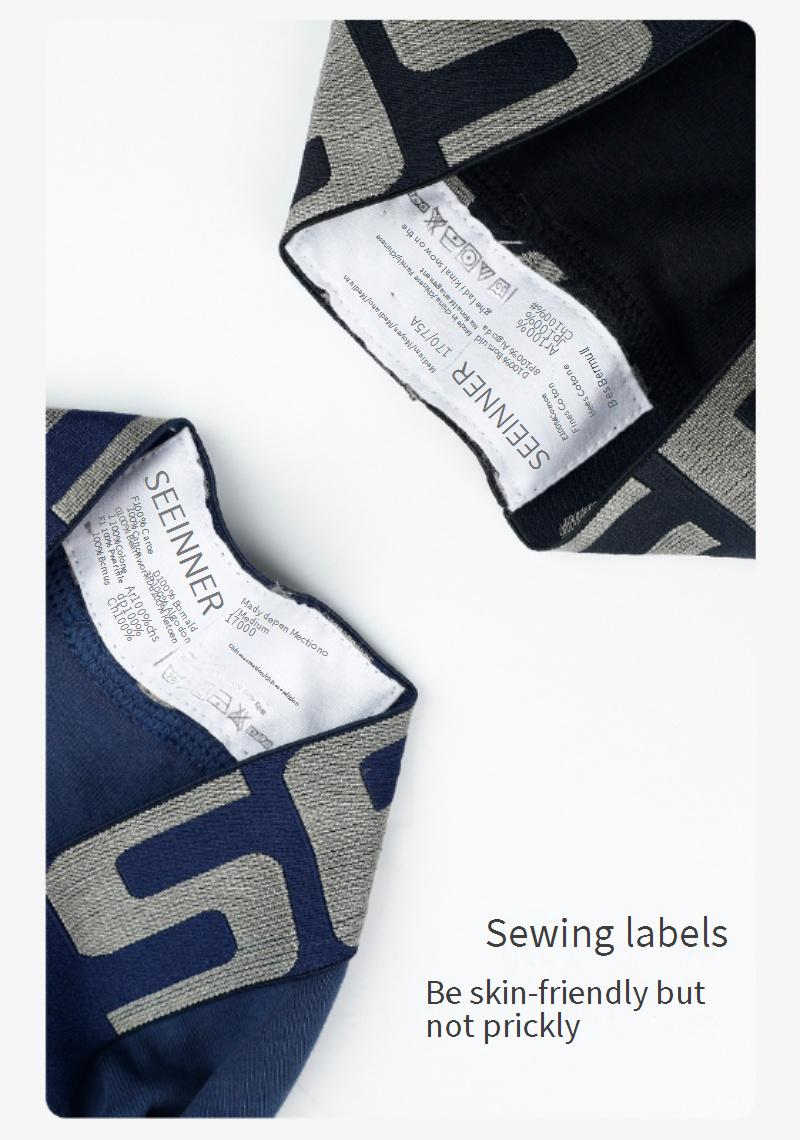 Roupa íntima masculina, cuecas boxer masculinas de algodão puro, cuecas boxer confortáveis, shorts respiráveis_voghion.com