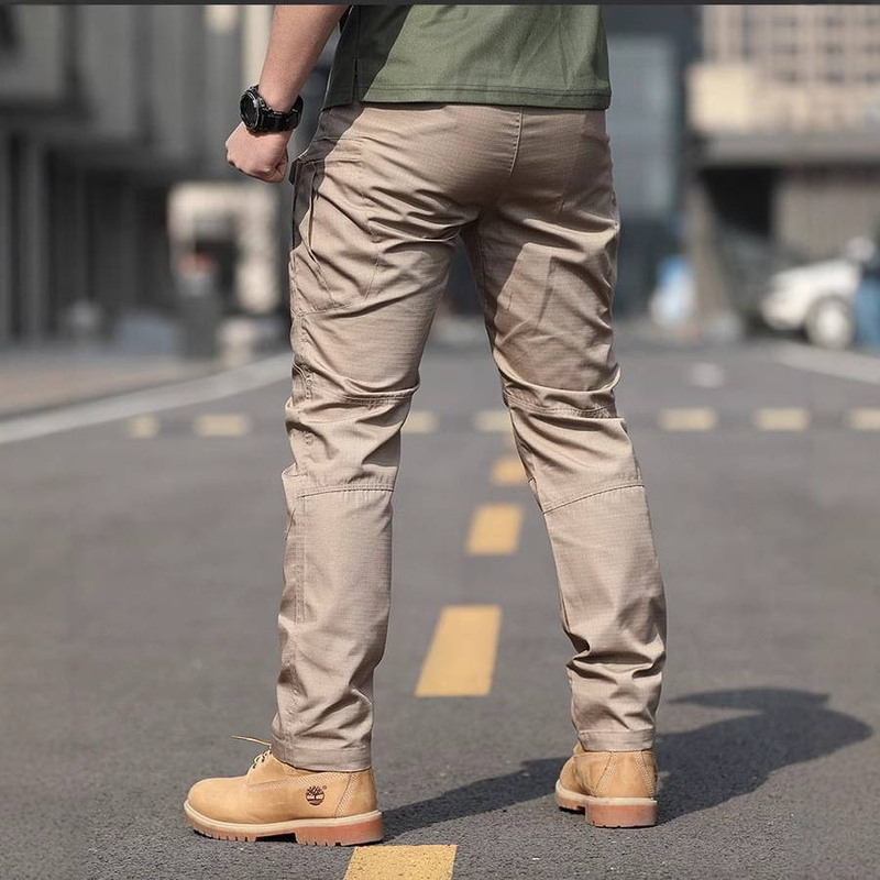 Tactical Cargo Pants For Men – Military Training Style (Quick-Dry, Multi-Pocket, Lightweight Polyester Blend)_voghion.com