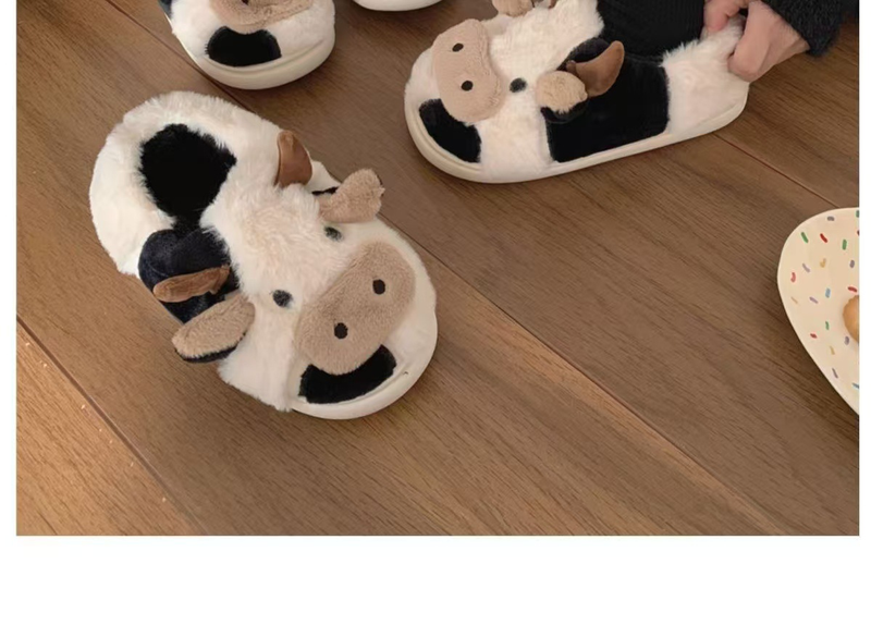 Couples' Cotton Slippers, Men And Women's Home Furry Slippers, Anti-slip Design Suitable For Both Indoors And Out._voghion.com