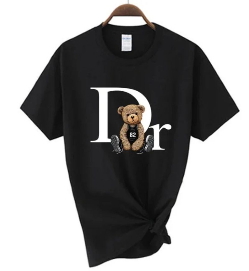 2025 Summer Fashion T-Shirt Trendy Loose Fit Casual Short Sleeve Printed Top_voghion.com