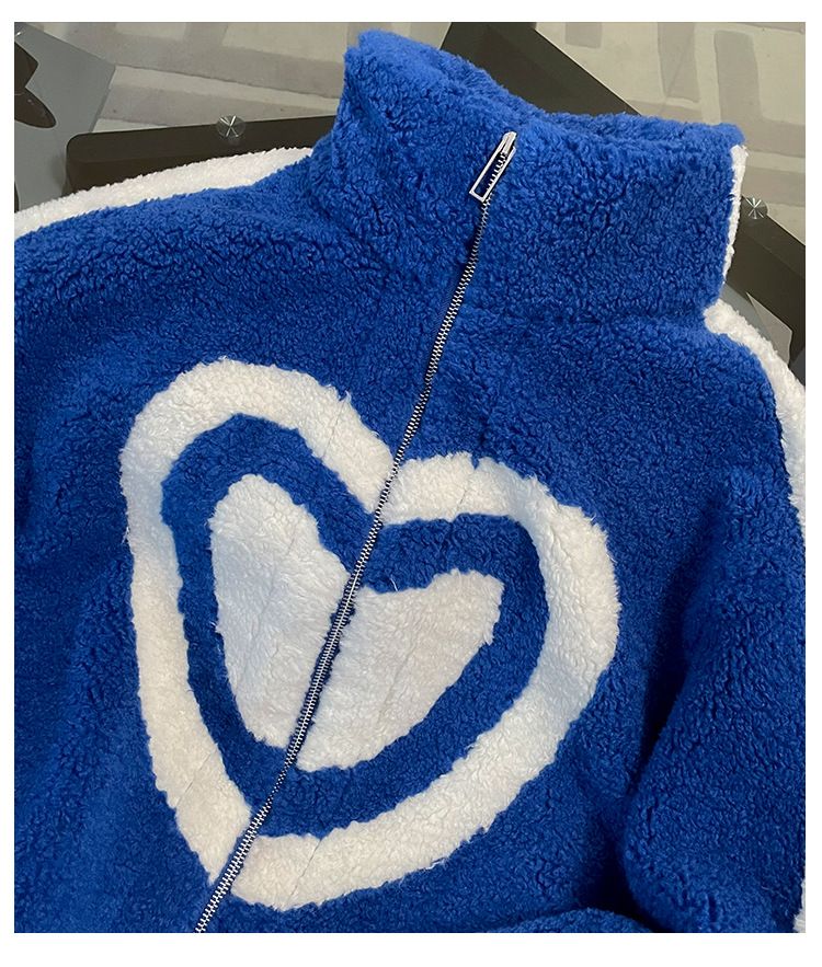 Abbigliamento da donna Giacca in pile di pelliccia e pelle per donna 2024 primavera e autunno nuovo stile casual in pile granulare ispessito lana d'agnello_voghion.com