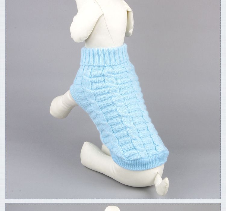 Tridimensional alta elasticidade sólida cor cão camisola teddy roupas para cães pet cat roupas para cães atacado camisola_voghion.com