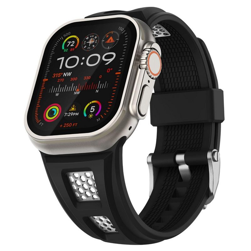 Pulksteņa siksniņa iwatch 42/44/45/49mm Silikona sporta modes pulksteņa siksniņa pulksteņu sērijai Ultra2 Se 9/8/7/6/5/4/3/2/1_voghion.com