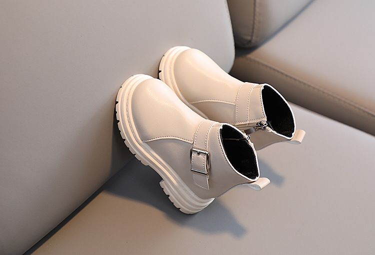 Child's Martin 2024 autumn new boys, short British style single girls, small and medium-sized leather boots for_voghion.com