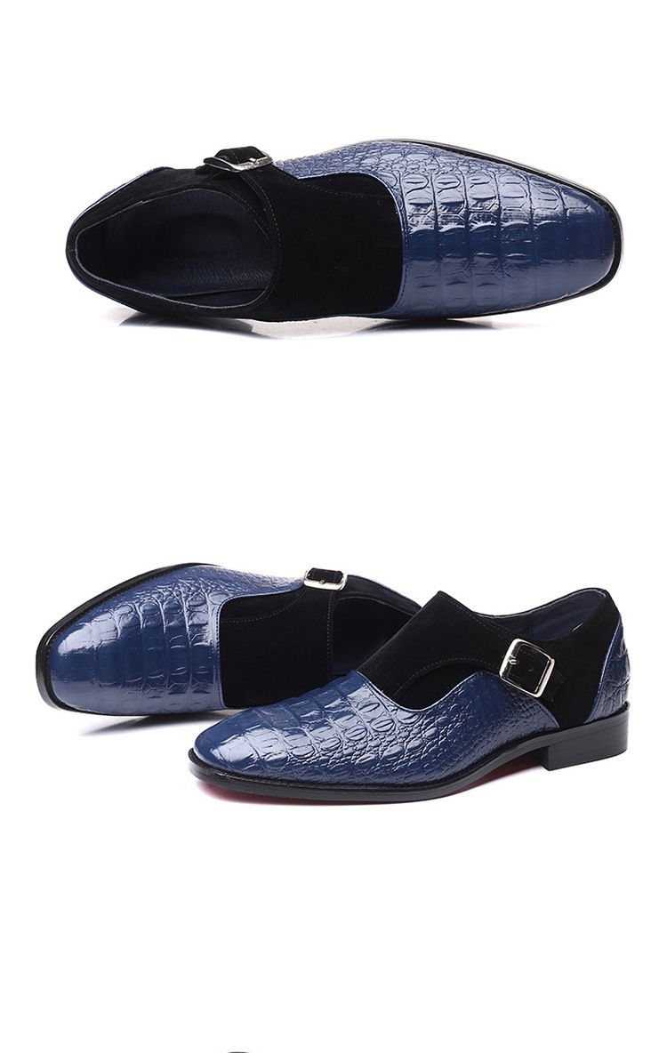 Men's Business Casual Dress Oxfords Formal Lace-Up Shoes for Office, Parties, and Daily Wear_voghion.com