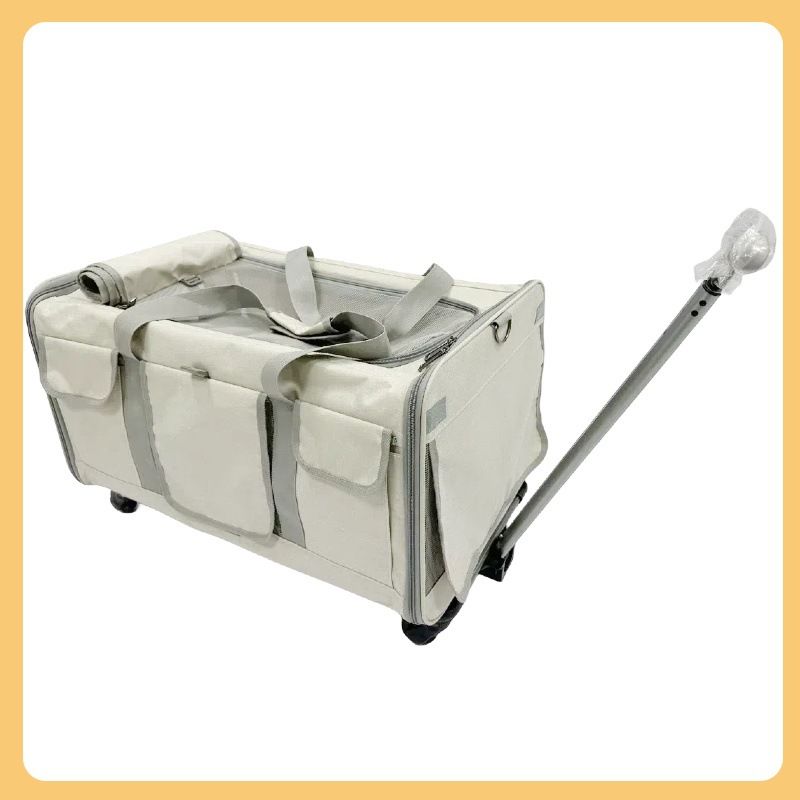 Neue Transportbox, faltbar, atmungsaktiv, für Hunde und Katzen, große Größe, tragbar_voghion.com