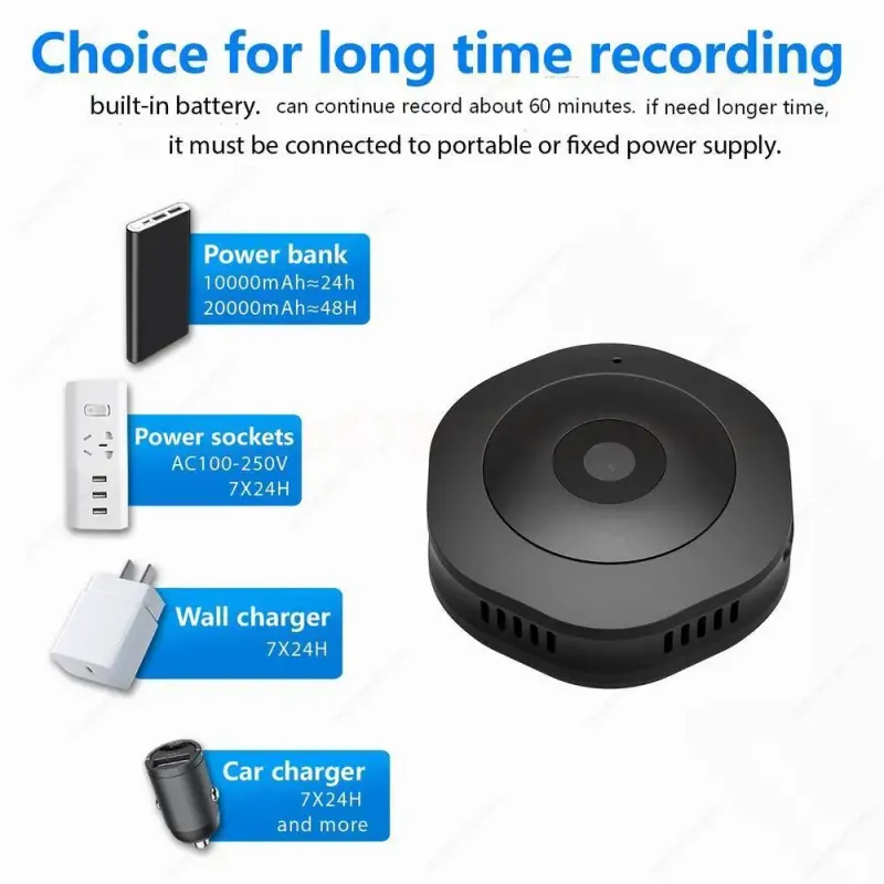 Mini cámara Wifi 4K 1080P HD Visión nocturna Cámara web IP inteligente para el hogar Vigilancia remota Micro videocámaras Portátil Invisible_voghion.com
