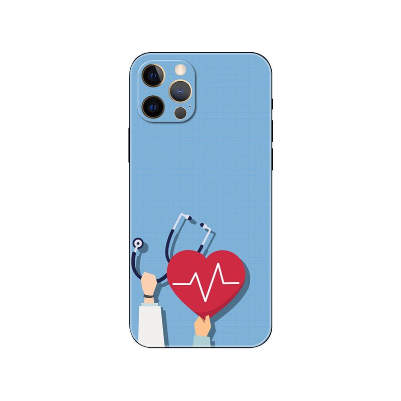 Geschikt voor iPhone 15 spuit stethoscoop pil schattige medische student verpleegster masker telefoonhoesje_voghion.com
