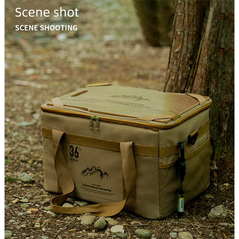 New Multifunctional Camping Tactical Storage With Table Board, Portable Handheld Equipment Outdoor Organizer Bag_voghion.com