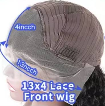 Bëlleg Kuerz Perück Krullege Bob Waasserwelle 13x4 Lace Front Perück 100% Mënschlech Hoer Perück Loos Déifwelle Frontal Bob Weben Klebefräi Perücke fir Fraen_voghion.com