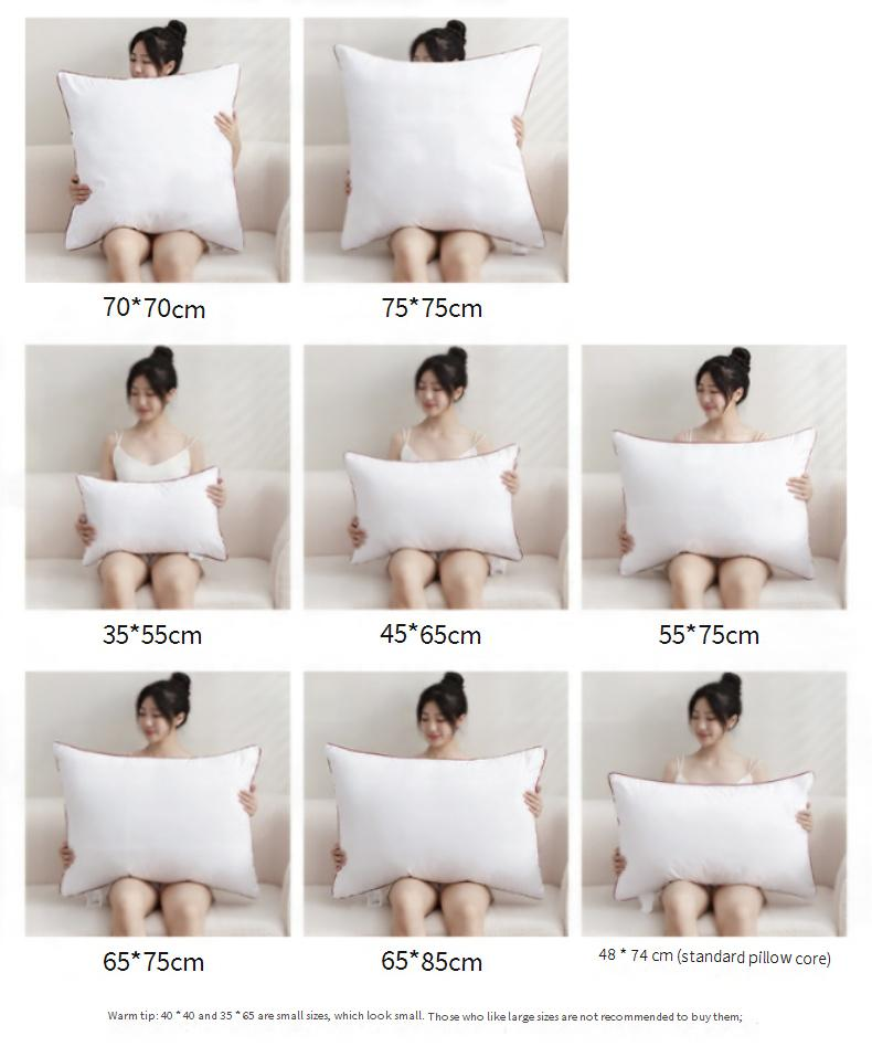 Imbottitura per cuscino - 45x50x60 cm, imbottitura anti-cedimento, cuscino con schienale alto, nucleo resistente e indeformabile (varie misure)_voghion.com