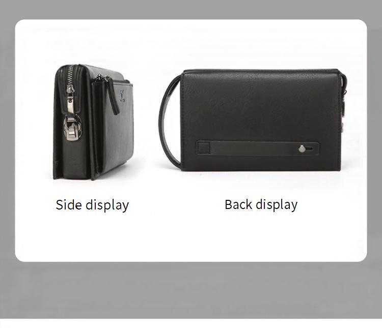 Men's Bags New Multi Card Holder Men's Wallet Long Clutch Large Capacity Simple Bank Card Holder Men's Bag_voghion.com