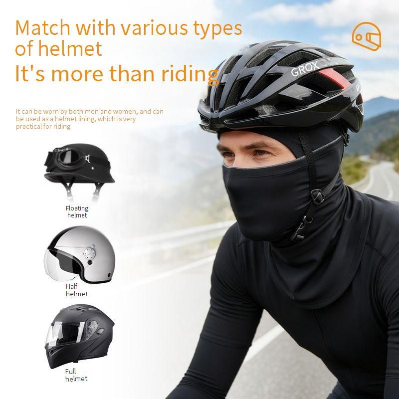 Winter winddicht fleece bivakmuts gezichtsmasker - Volledige gezichts- en nekbedekking voor motorrijden, buitensporten - Ademend en warm unisex ontwerp_voghion.com