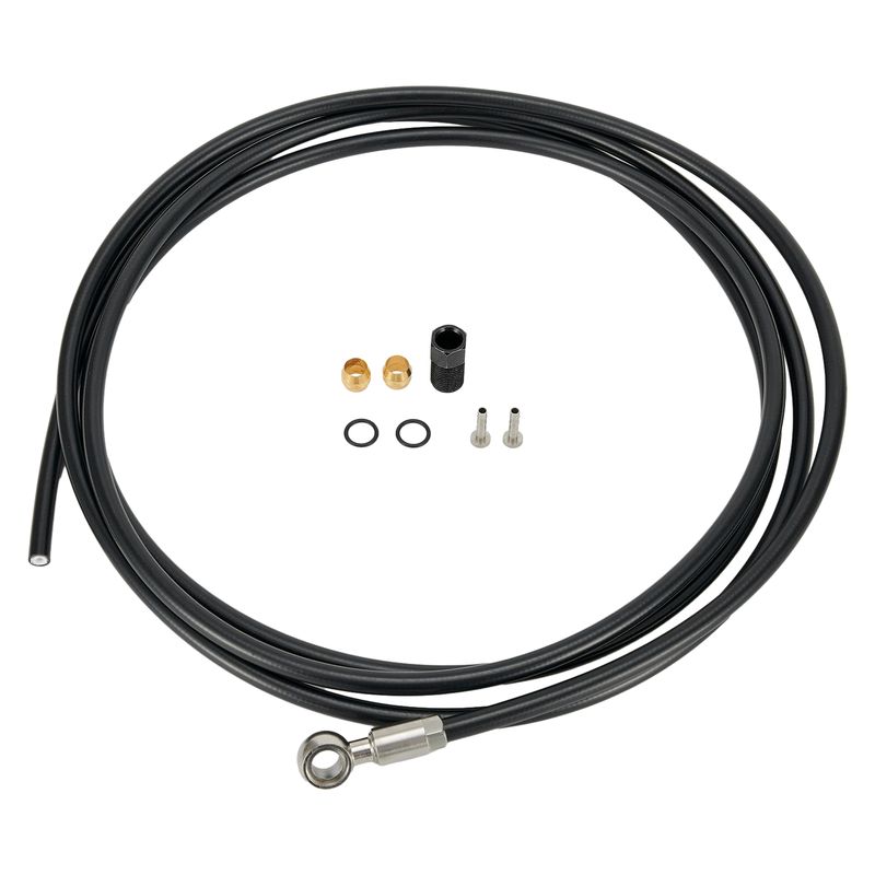 Pro Shimano BH90 systém 2m brzdová hadice sada 2x těsnicí kroužky banjo černý kotouč náhradní 1x šroub 60g hydraulické_voghion.com