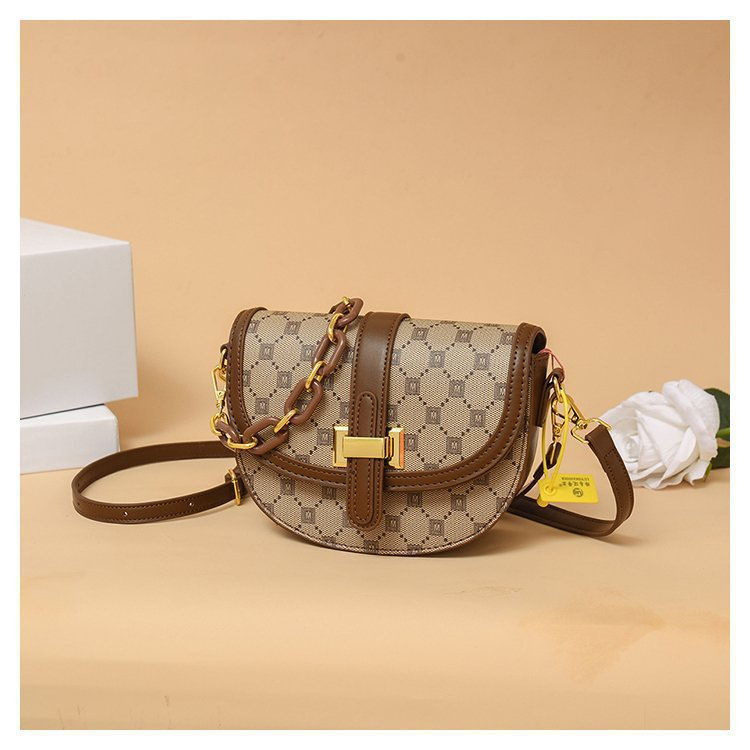 Bolso de mujer 2023 nuevo bolso de sillín bolso de hombro de marea bolso pequeño bolso cruzado de mujer_voghion.com