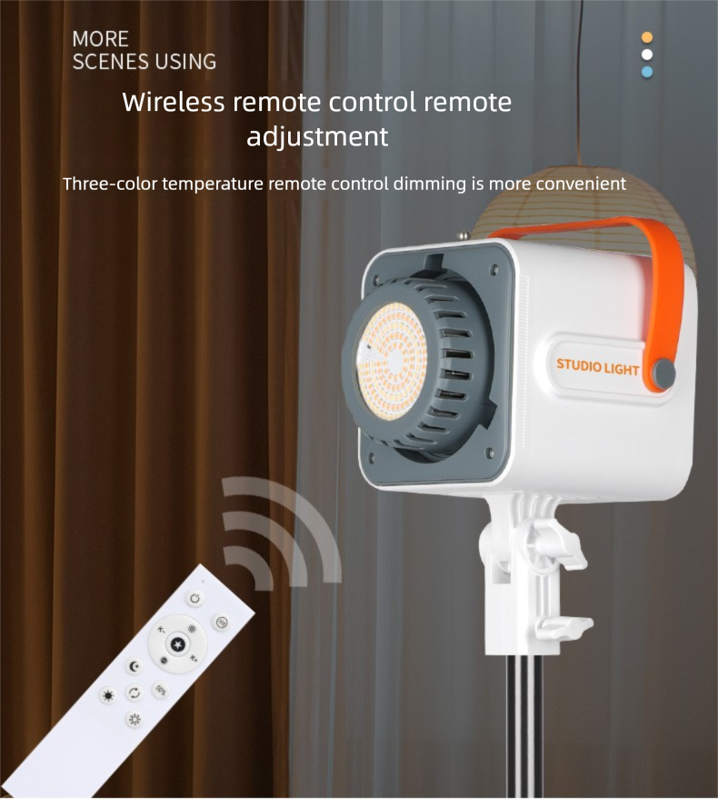 Nouvelle lampe de remplissage LED tricolore 150 W pour photographie, beauté douce, diffusion en direct_voghion.com