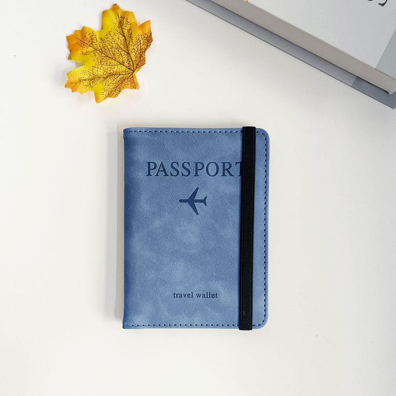 RFID Blocking Travel Wallet – Slim PU Leather Passport Holder With Multiple Card Slots For Men & Women, Secure & Lightweight (12 Colors Available)_voghion.com