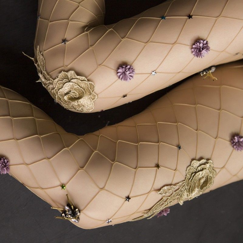 2025d Sexy Strass Fischnetz Große Kleine Mesh Strumpfhosen Strümpfe Dessous_voghion.com