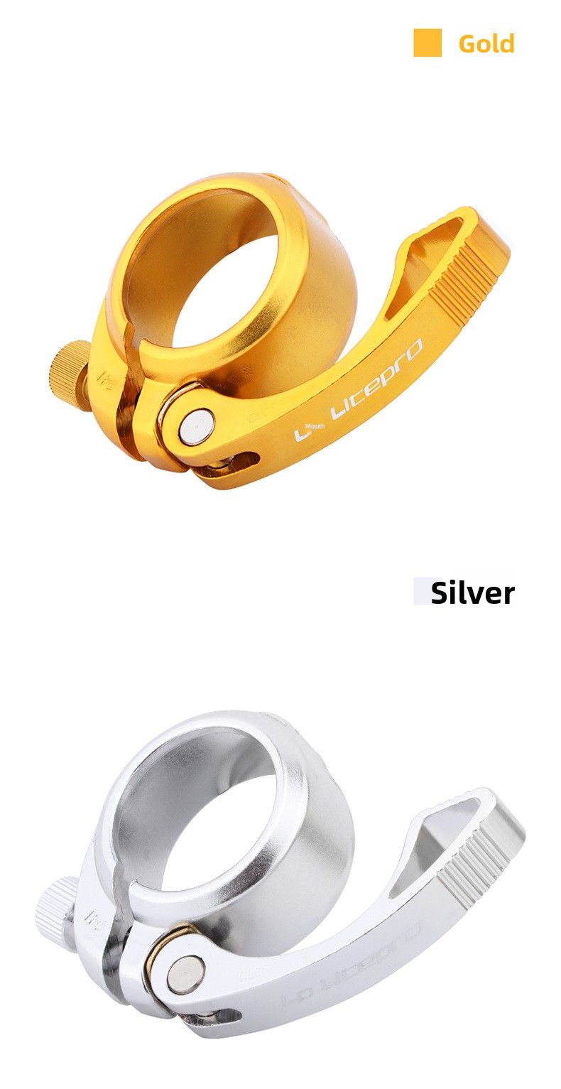 Litepro Folding Bike Aluminum Alloy Clamp 41mm Suitable For 33.9mm Seatpost_voghion.com