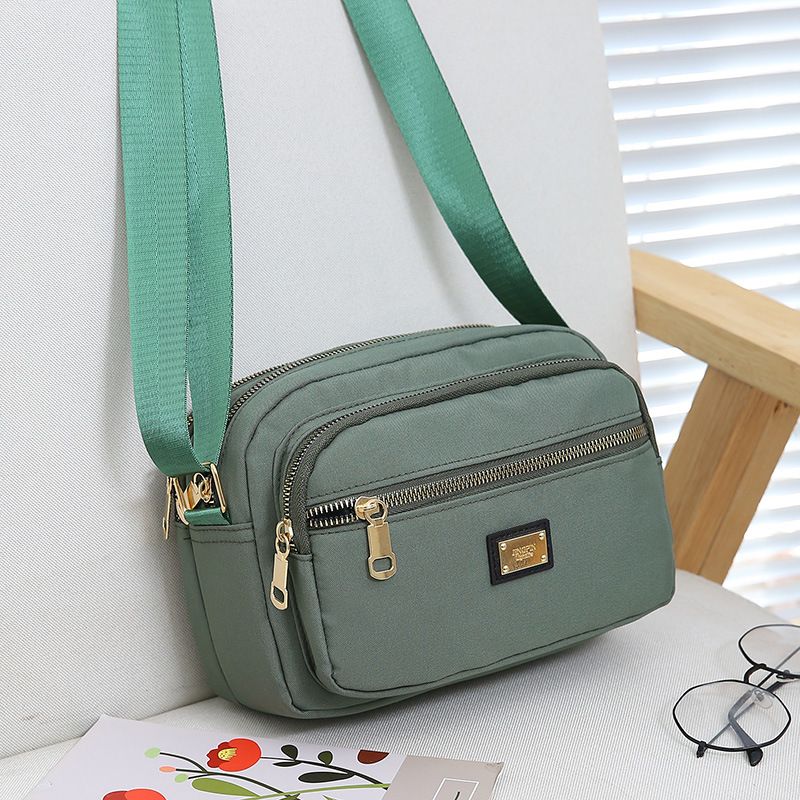 2024 New Canvas Small Waterproof Crossbody Mom Single Shoulder Oxford Cloth Women's Bag Casual Multi-layer_voghion.com