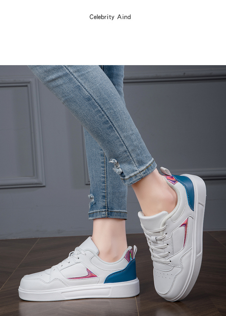 Damenschuhe Herbst Neuer Stil Beliebte weiße Schuhe für Frauen Alle Match Casual Sportschuhe für Frauen Turnschuhe Dicke Sohlen Herbst Wasserdichte Schuhe_voghion.com