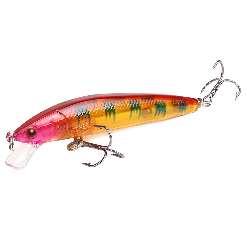Cebo de pesca transfronterizo: señuelo de plástico duro realista con cuentas flotantes de 10 cm/9 g. Producto de aparejos de pesca._voghion.com