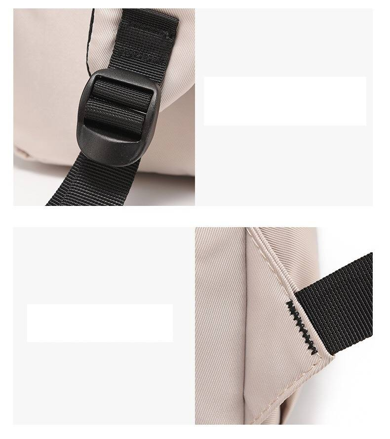 Lightweight Nylon Backpack For Travel, School & Work - Waterproof 14-Inch Laptop Compartment, Breathable Padded Straps, 36-55L Capacity_voghion.com