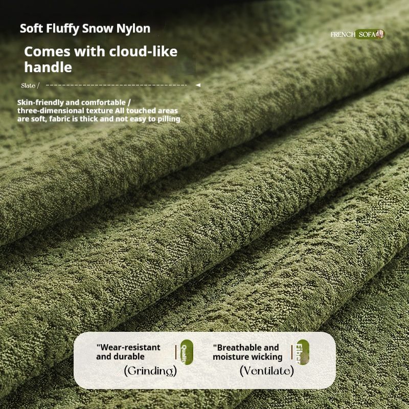 Chenille-Sofakissenbezug – Hochwertiges, rutschfestes Einteiler-Design (Vintage-Grün, Creme, Beige und mehr)_voghion.com