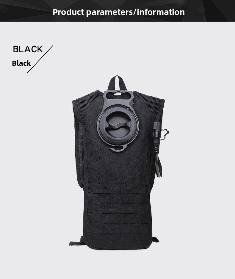 Bolsa táctica de hidratación para hombre, para viajes, ciclismo, senderismo, al aire libre, multifuncional, mochila con depósito de agua potable_voghion.com