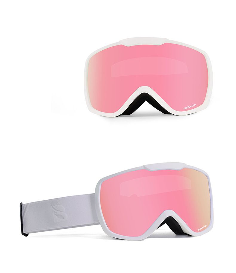 New Protective Mountaineering Snow Goggles Snap-on Myopia Cylindrical Double-layer Anti-fog Ski Equipment_voghion.com