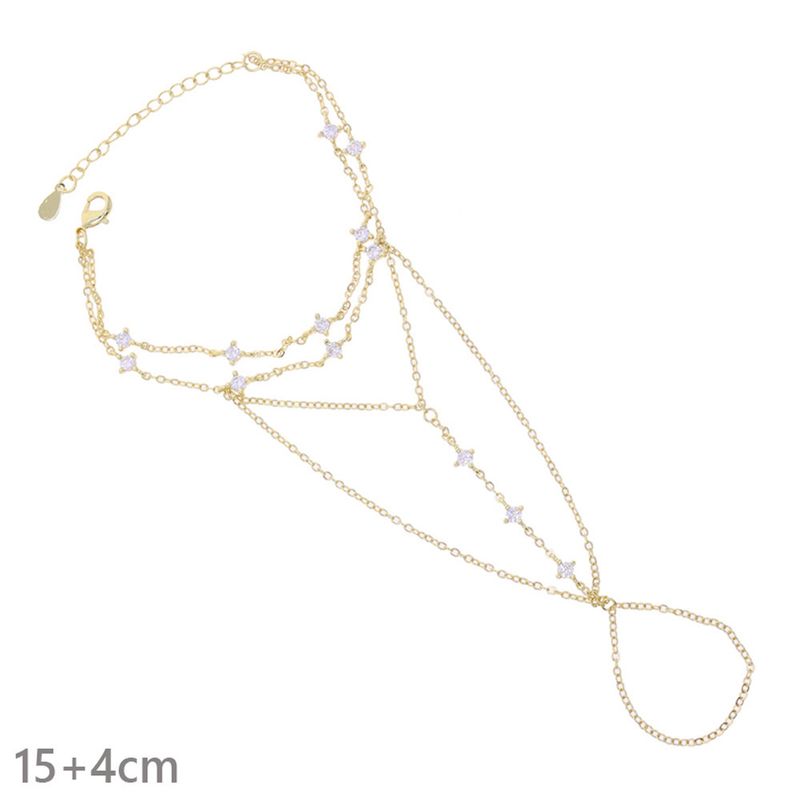 Set di bracciali geometrici da donna, stile minimalista, alla moda, impilabili, per donne, alla moda, stile boho chic, con catena a mano, regalo per lei_voghion.com