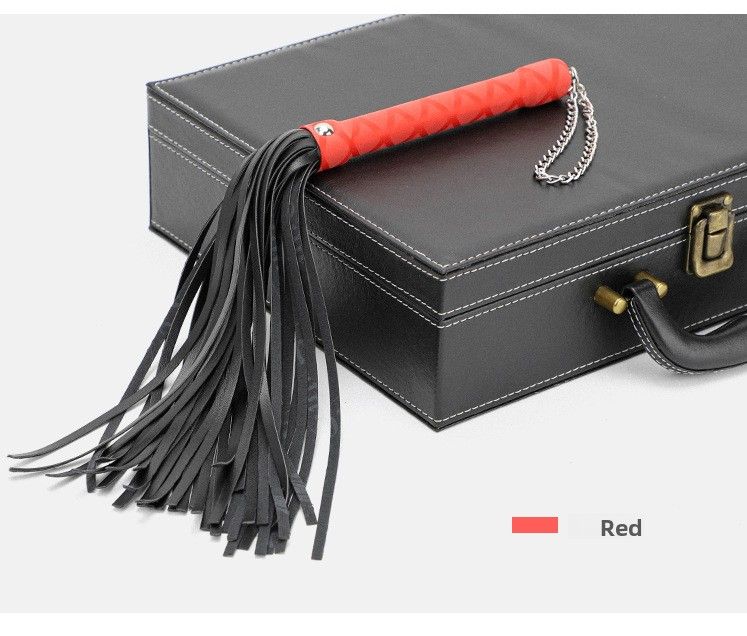 Peach Please Bestseller SM Peitsche, Mehrfarbige BDSM-Peitsche mit PU-Fransen für BDSM-Spiele, BDSM-Spielzeug für Erwachsene_voghion.com