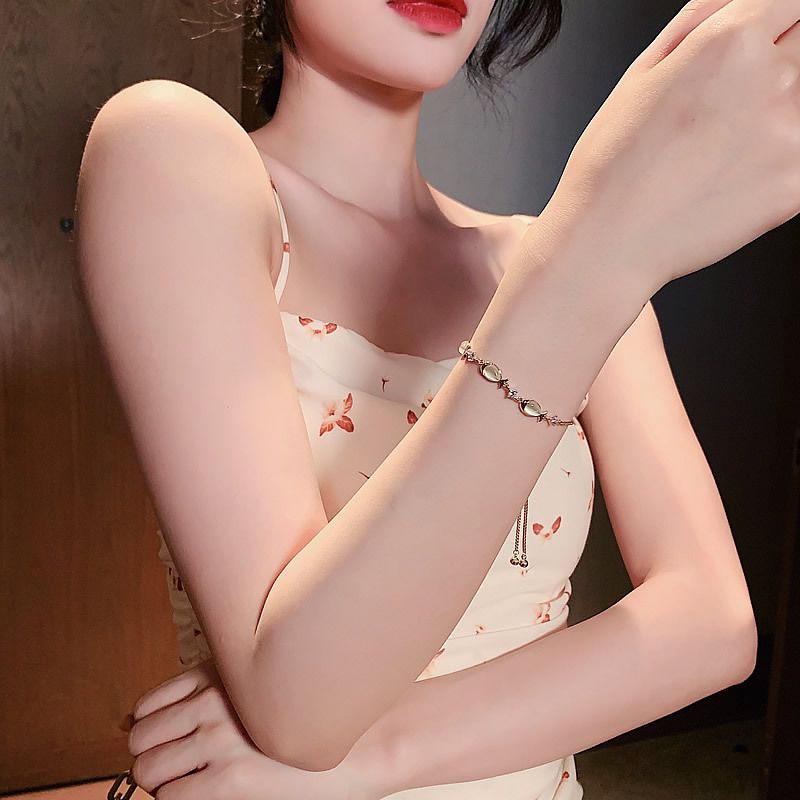 Pulsera de pez de ópalo Dongdaemun de Corea del Sur, pulsera de moda con diseño de moda simple_voghion.com